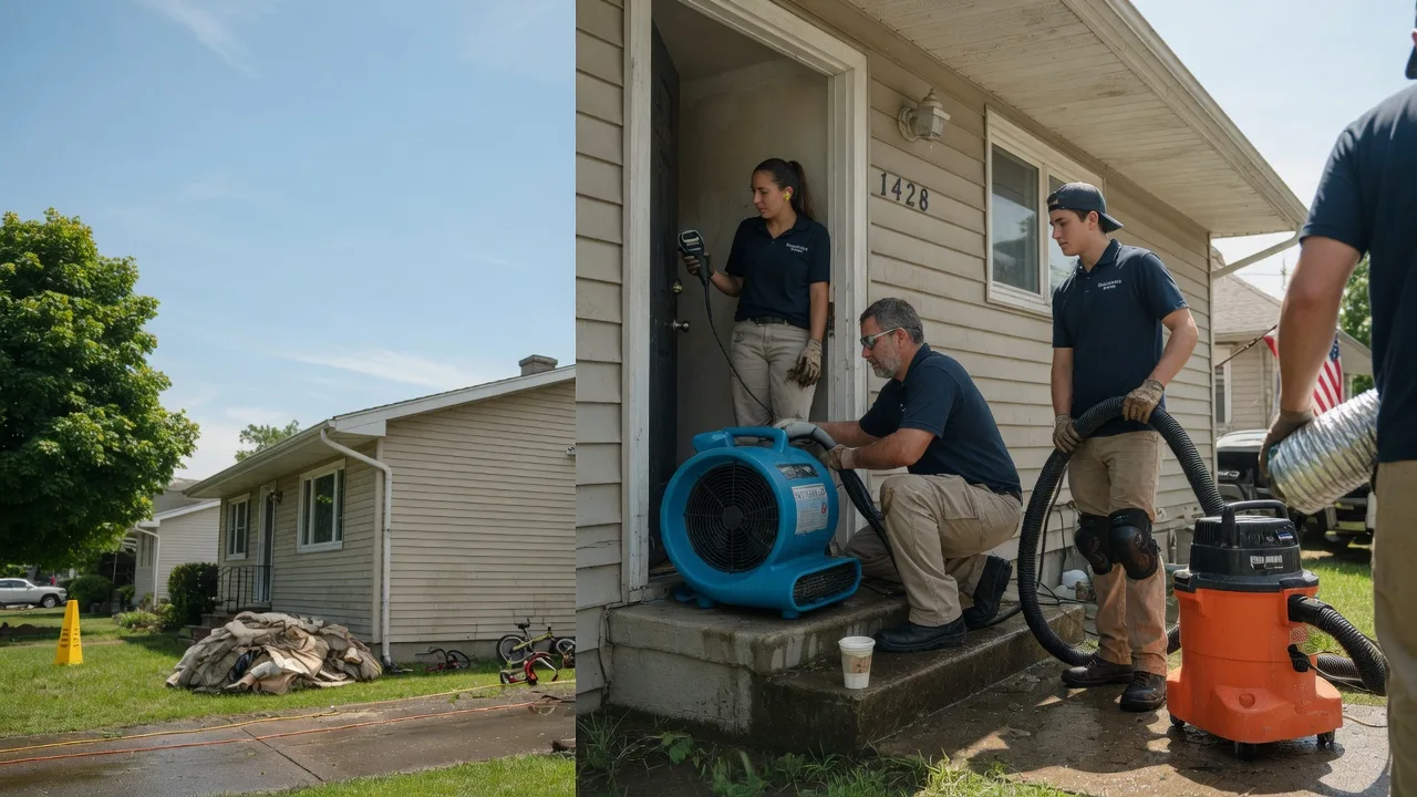 Water Damage Restoration in Denton, KS near me